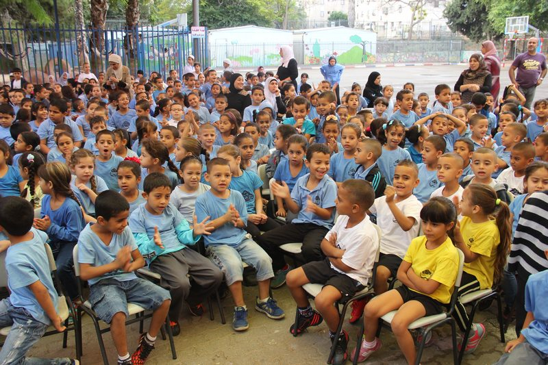 المدرسة الراشدية باللد تحتفل بعيد الاضحى المبارك